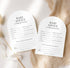 ThreeKin Collective 50 5x7 Inch Set, Baby Shower Games Cards - Baby Predictions and Advice Cards | Tall | Fun Gender