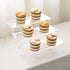 BYCY Clear Acrylic Display Stand, 3 Tier Desserts Holder for Organizer and Decoration (12" x 10.2" x 6.3")