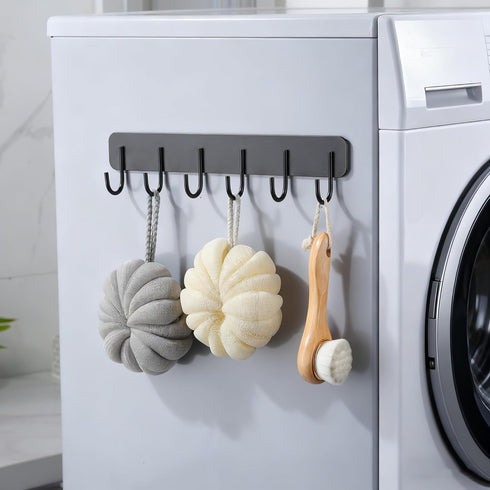 3 Packs Magnetic Kitchen Organizer & Magnetic Utensil Holder - Hanging Hooks &Paper Towel Holder & Tumbler Lid