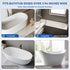 2-Pack 10 Silicone Bathtub Splash Guard with Suction Cups & Hanging Mesh Shower Caddy, Tub Topper Splash Guard for Kids