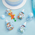 Nuenen 36 Pcs Baby Bottle Party Favors Plastic Mini Milk Bear Bottles for Baby Shower Decorations and Centerpieces