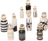 CraftsOfEgypt Genie Blown Empty Glass Mini Bottles Set of 20 Decorative Small Vials for Perfume, Essential Oils