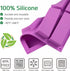8 Cavity Granola Bar Molds, 2 Pack Rectangle Silicone Molds for Baking Cereal Energy Bars