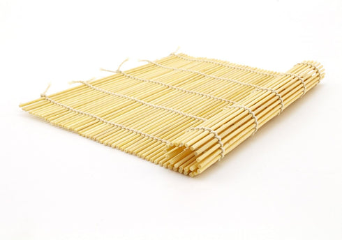 Sushi Making Kit by BambooMN - Includes Rolling Mats, Rice Paddle, Spreader, Sauce Dish