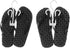 CM Pack 12 Cosmos of Plastic Slippers Leather Shoes Drying Hanging Shoe Rack