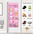 12 Closet KIMBORA Large Mesh Pockets Over the Door Shoe Organizer for Hanging Shoe Rack for Door Sneaker Hanger Boot