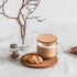 4pcs Wooden Cup Lid Cover for Coffee Mug, Reusable Mug Lid for Keeping Warm