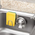 SUS304 (2 Pack) Adhesive Sponge Holder Sink Caddy for Kitchen Accessories - Stainless Steel Rust Proof Waterproof