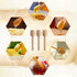 WEFOO 100 3 Inch PCS Wooden Honey Dipper Sticks, Honey Sticks Mini Honeycomb Sticks, Mini Honey Dipper Honey Stirrers