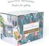 Jot & Mark Decorative Recipe Tin Box for Recipe Cards, Greeting Card Holder, Holds Hundreds of 4” x 6” Cards