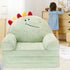 Toddler Chair Toddler Couch: 2-in-1 Kids Chairs Comfy Kids Sofa Fold Out