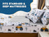 3pcs Sets Set Set Meeting Story Kids Comforter Zipper Bedding for Boys,Twin Kid Bedding Car Comforter Construction