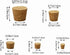 Mini Cork Stoppers - 100-Pack Tapered Bottle Plugs in 5 Sizes