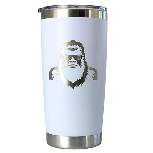 Bigfoot Coffee Mug, Sasquatch Tumbler, Abominable Snowman Coffee Mug, 20 0z Travel Mugs for Women