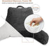 Clara Clark Reading Pillow for Bed Adult Back Pillow for Sitting in Bed, Standard Plush Bed Pillows for Sitting Up