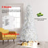 18ft 50 2 Pack Outdoor String Lights with Timer - Battery Operated LED White Wire for Indoor/Outdoor Wedding Party