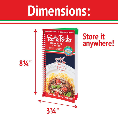 Fasta Pasta Cookbook, Spiral Bound