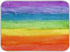 Colorful Stripe Rainbow Dish Drying Mat 18x24 inch, Absorbent Reversible Microfiber Mat for Kitchen