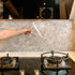 Kitchen Backsplash Wall Protector, Transparent Oil Proof Sticker Self-Adhesive Film for Cupboard 15.7In×118In