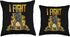 Fire Department Firefighter Safety Throw Pillow, 16x16, Multicolor | Fight What You Fear