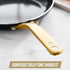 Blue Diamond Gold 10" Frying Pan Skillet, Ceramic Nonstick, PFAS Free, Induction Suitable, Dishwasher Safe