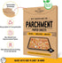 Quarter Sheet Pans 8x12 Inch Pack of 120 Parchment Paper Baking Sheets by Baker’s Signature | Precut Silicone Coated,