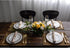 Napkin Rings Holders Set of 6, Gold Deerlet - Fall Wedding Holiday Christmas Table Decoration