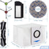 Replacement Accessories Kit for ECOVACS DEEBOT X1 Omni Turbo T10 T20, 1 Main Brush, 6 Side Brushes, 4 Filter, 4 Mop Pads