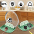 2 Packs Spoon and Lid Rest, Neat & Drip-Free Spoon Rest for Countertop Stove Top, Heat-Resistant Utensil Rest (Green)