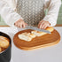 HouseJoy Countertop,Fiber Large Bread Box for Kitchen Bread Box With Thick Cutting Board Lid-Includes,Black Bread