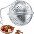 Extra Large Spice Ball for Cooking, Stainless Steel Tea Infuser with Extended Chain Hook for Brewing