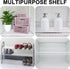 4 12 48 Inch Barydat Pcs Frosted Plastic Wire Shelf Liner Clear Frosted Hard Refrigerator Shelf Mats Non Adhesive