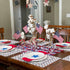 LooPoP Placemats Set of 6, Independence Day 4th of July Placemat for Dining Table Decorations, Cute Gnome Patriotic