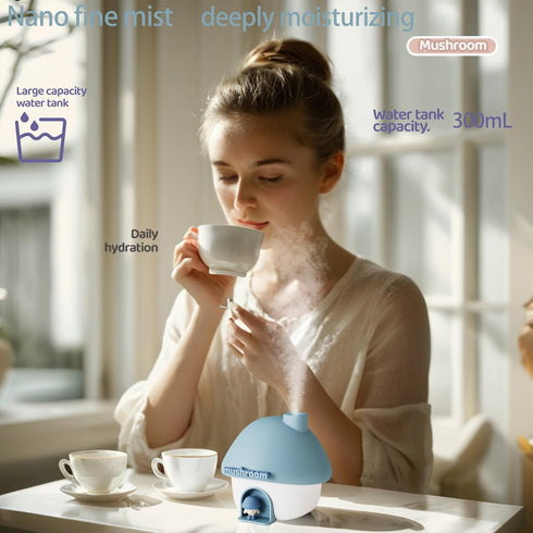 7 sunset 2 Humidifier for Bedroom,Portable Humidifier,Baby humidifiers with modes of atmosphere lighting and modes