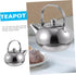 1pc Metal Tea Kettle with Infuser, Stainless Steel Pot Filter Screen for Coffee