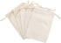 Tendwarm 20 Pieces Reusable Cotton Drawstring Bags, 5x7 Inches Muslin Sachet Bag for Party Wedding Storage