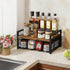 Countertop Homode Tea Bag Organizer, Wood Tea Organizers and Storage Chest, Teabag Holder with Storage Drawer,Tea