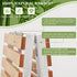 ZHUTIANXIA Closet Closet 2Tier Bamboo Shoe Rack Organizer for and Entryway-Space-Saving Narrow Shoe Stand-Versatile