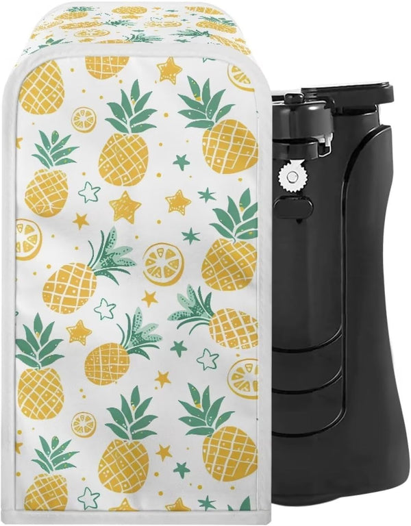 Pineapple Can Opener Cover, Reusable Electric Can Opener Protector Dust Cover Fits Most Electric Can Openers