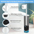 Flyzenvibe Set Set Stainless Steel Toilet Brush and Holder Wall Mount Heavy Duty Toilet Bowl Brush Oil Rubbed Matte