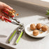 GZLT 2-Pack Nut Cracker, Stainless Steel Nutcracker with Non-Slip Handle, for Walnuts, Pecans, Hazelnuts, Pistachio