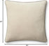 Loloi Liza Pillow Cover 22'' x 22'' with Poly, Ivory