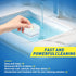 ROMARHOM 80-pcs (Package Toilet Brush Wand Refills, Compatible with Clorox and Most Toilet Brushes, Disposable Wand