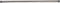 Design House Classic Adjustable Shower Rod, 43 to 72-inch, Brushed Nickel for Bathroom