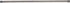 Design House Classic Adjustable Shower Rod, 43 to 72-inch, Brushed Nickel for Bathroom