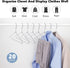 Amber Home 20 Pack Heavy Duty Metal Shirt Coat Hangers, 17 Inch Stainless Steel with Polished Chrome