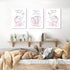 DXOAGXQ decoration(12X16X3 Watercolor Elephant Family Framed Canvas Wall Art,Elephant Nursery Canvas Wall