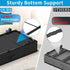 Under Bed Storage with Wheels & Lid, 2PCS Container for Blankets, Clothes, and Shoe Storage, Rolling Organizer Bin,