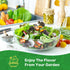 5 Heirloom Lettuce Seeds - Varieties, Non-GMO Seeds for Planting - Black Seeded Simpson, Iceberg, Buttercrunch, Parris