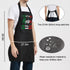 Chef Apron for Men - Funny Pizza Apron, Italian Gifts for Women, Kitchen BBQ Grill Dad Mom